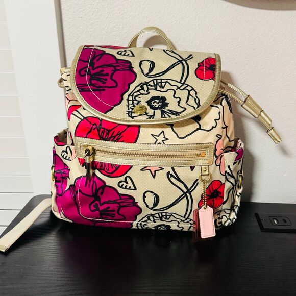 COACH Poppy Kyra Backpack - Picture 1 of 11
